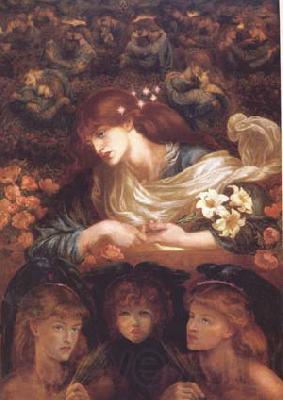 Dante Gabriel Rossetti The Blessed Damozel (mk28) France oil painting art